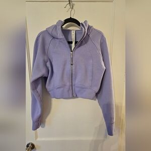 lululemon athletica Lavender Zip-Up Hoodie